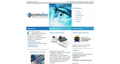 Desktop Screenshot of comdes.nl